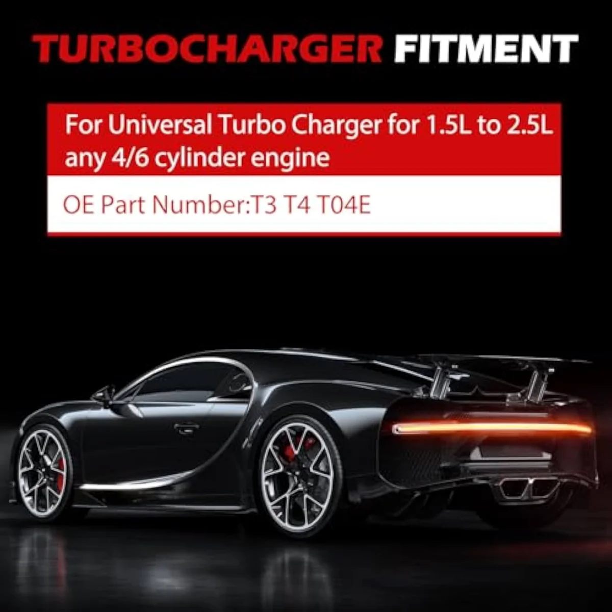 Universal T3/T4 turbine housing — the single-scroll equivalent that aftermarket builds upgrade from when moving to a twin-scroll architecture for low-RPM response gains.