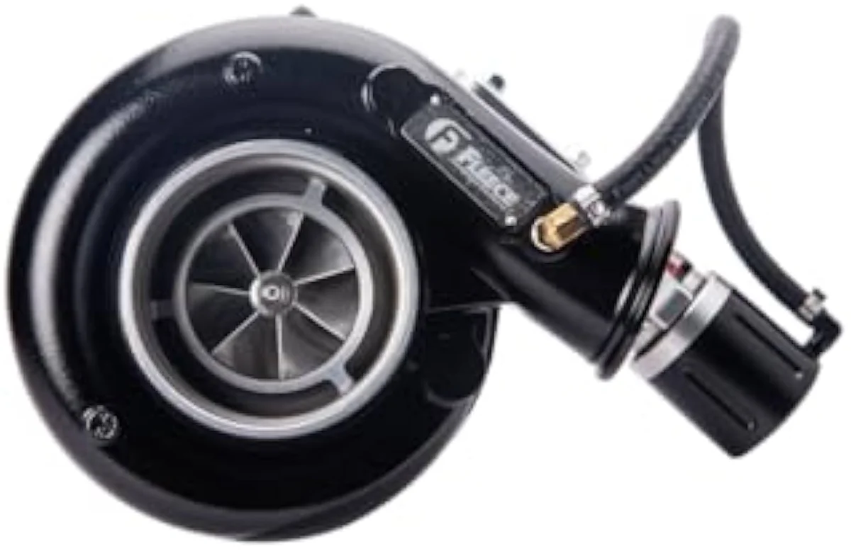 Fleece Performance Cheetah HX35 — Cummins 5.9L premium rebuilder-tier alternative to direct Garrett aftermarket on diesel applications where the OEM is Holset rather than Garrett.