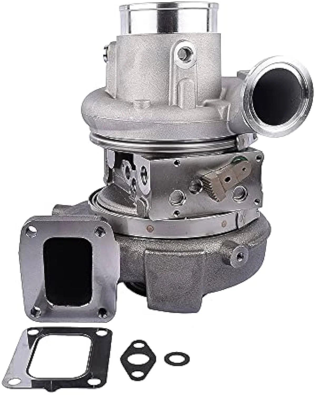 Upgrade Holset turbocharger with billet impeller — Holset HX-series billet wheel upgrade that fits the broader specialty-tier rebuild pattern across the Cummins heavy-duty diesel install base.